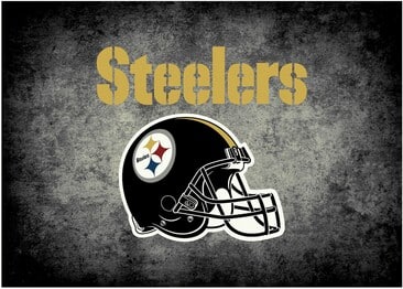 Imperial NFL Pittsburgh Steelers  Distressed Rug